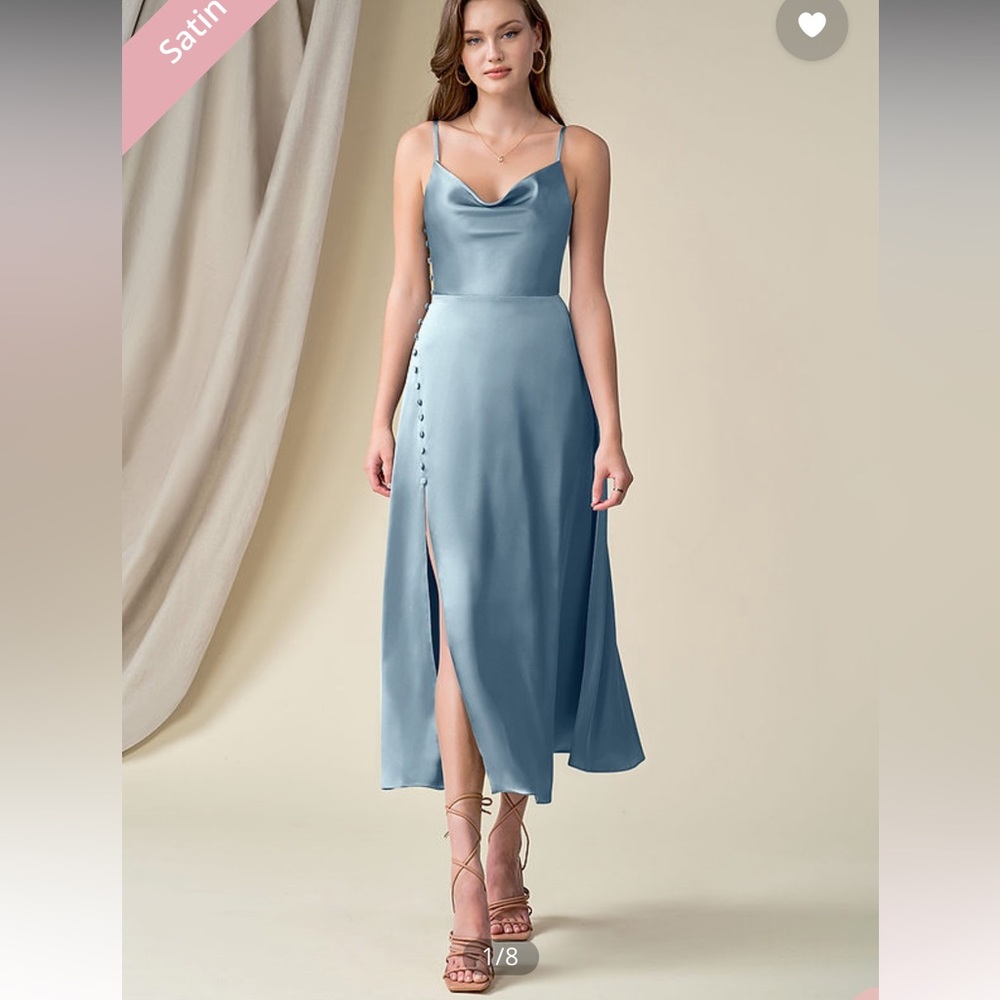 Azazie Ceci Stretch Satin Dress